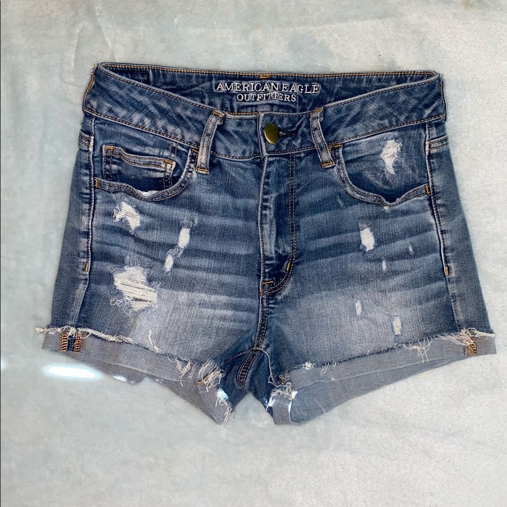 Women’s American eagle high rise shorts size 8